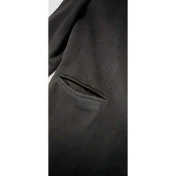 VTG Harve Benard By Benard Holtzman Blazer Women Sz 6 Wool Single Button Black - Picture 5 of 12